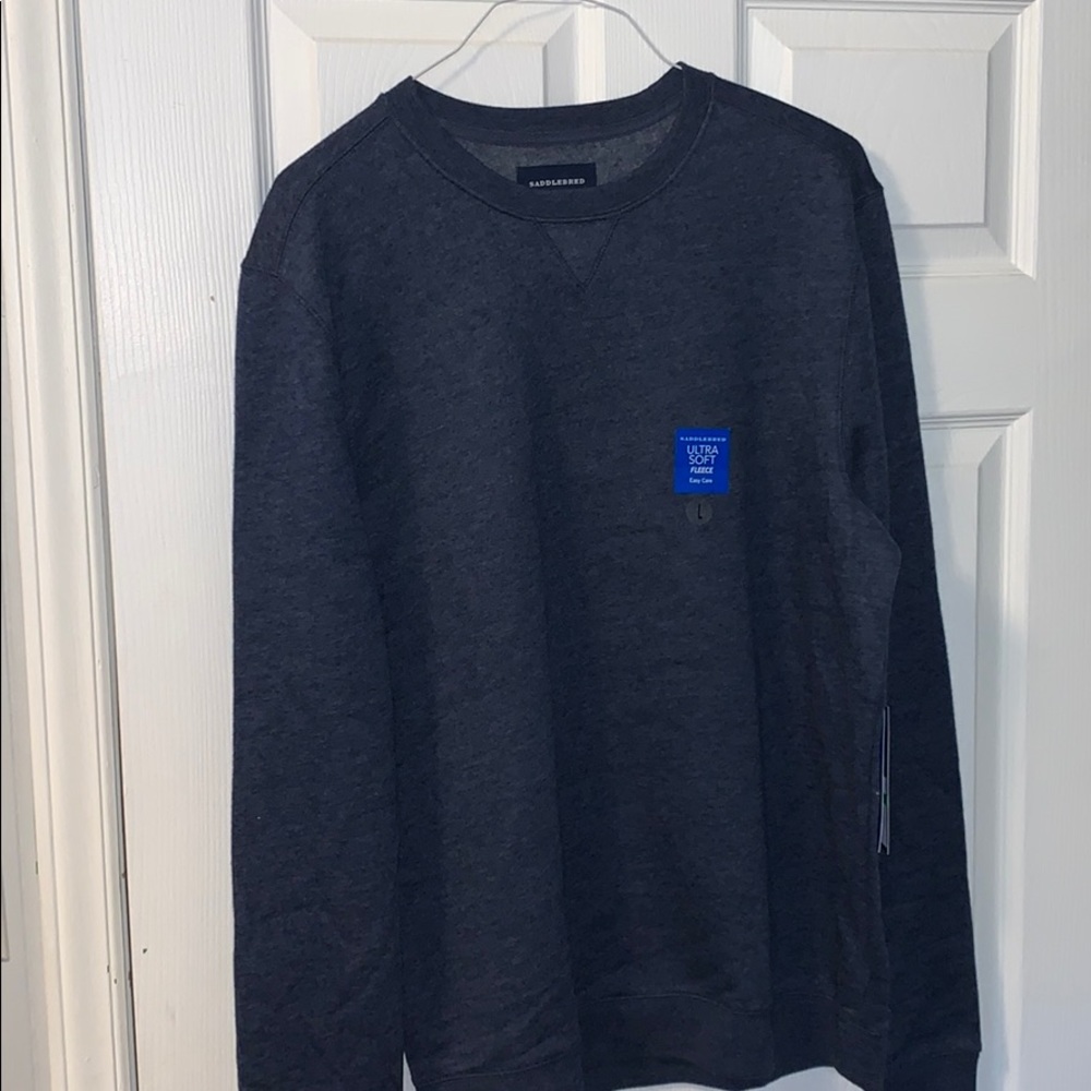 Blue Saddlebred Crewneck Size L